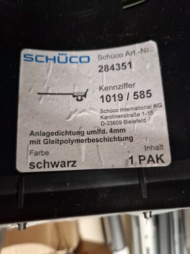 SCHÜCO 284351-Glazing Gasket - 5 metres
