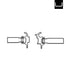 Schuco 239608 Fixing Anchor Plates for Inward Opening Doors
