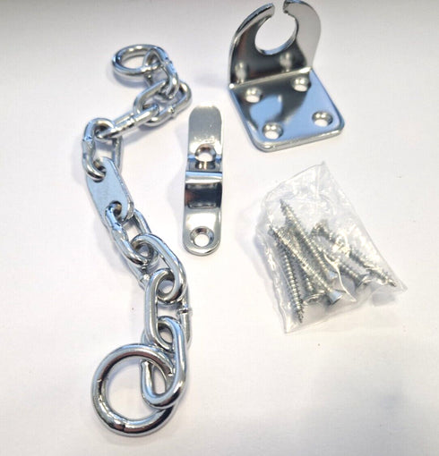 Security Door Chain Narrow Frame Safety Restrictor Lock Guard