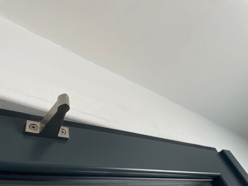 Schuco 227173 Bi-fold Stainless Door Stop -Retaining Catch -Schuco Replacement of Schuco 281587 Door Stop magnet Retaining Catch