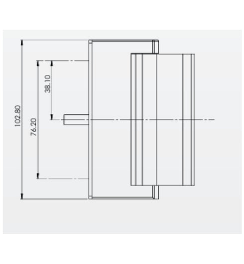 ALPRO Paddle Handle with Extended Cam Plug & Spindle