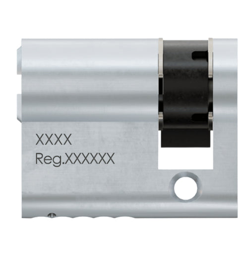 Half Euro Cylinder - BS1 3 Star Half Euro