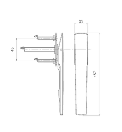 Premium Handle for Bi-Fold Doors