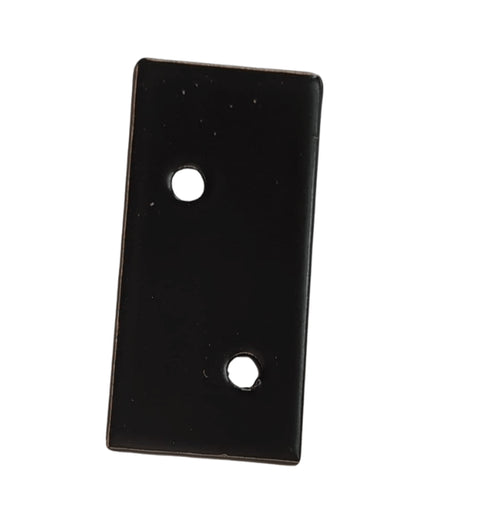 Cortizo 304372 Reinforcement end plate central sash 4327 - Black