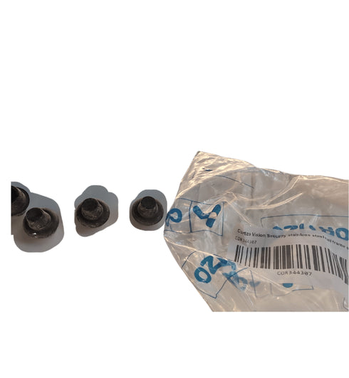 Cortizo 344307 Vision Security stainless steel rail frame stop (9 PIECES)