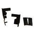 Cortizo 344362 End plates for central sash COR4323, bottom and top