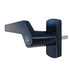 New Cortizo single handle in black and anthracite grey for secure door operation.