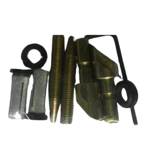 Schuco 238443-Pair of Fixing Kit Type C1 for Schuco Angled Pull Door Handle on Schuco AD UP 75