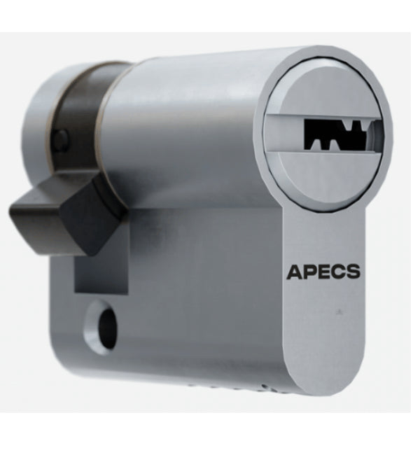 Half Euro Cylinder - BS1 3 Star Half Euro