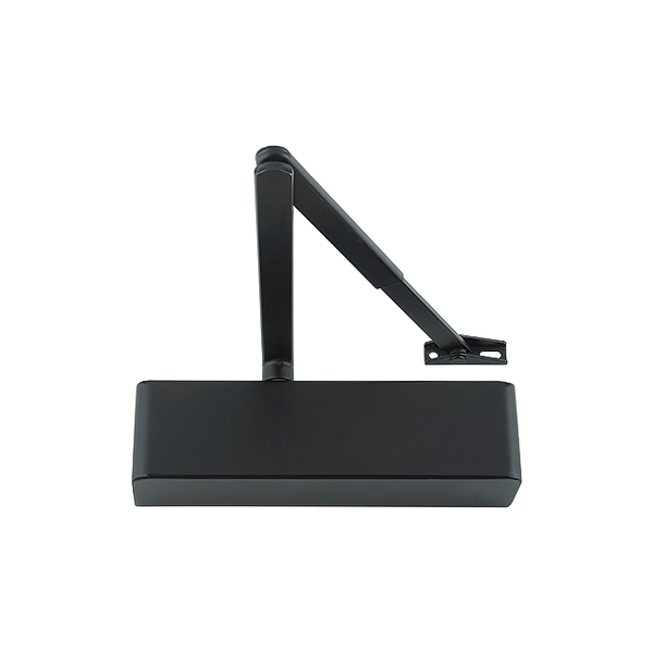 Hoppe ARRONE AR1500-BLK/BLK door closer, BLK RAL 9005 jet black finish