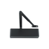 Hoppe ARRONE AR1500-BLK/BLK door closer, BLK RAL 9005 jet black finish