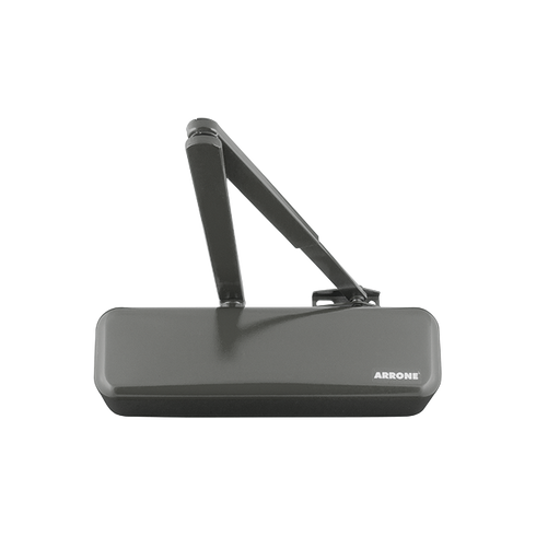 Hoppe ARRONE AR3500 overhead door closer, RAL 7016 Anthracite Grey finish, article 11500256
