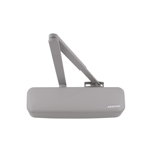Hoppe ARRONE AR3500 overhead door closer, RAL 7506 Manhattan Grey finish, article 87101073