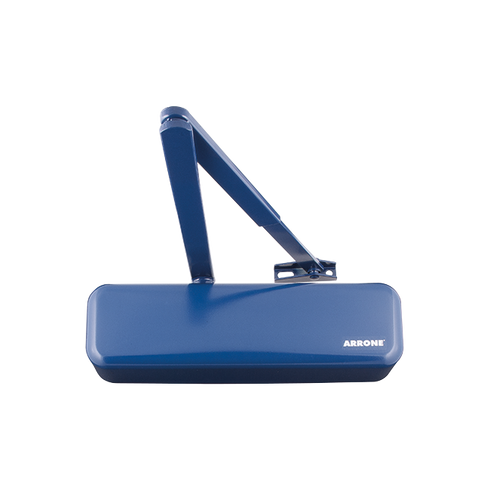 Hoppe ARRONE AR3500 overhead door closer, RAL 5003 Sapphire Blue finish, article 87101077