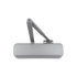 Hoppe ARRONE AR3500 overhead door closer, SE/SE Silver Enamel finish, article 87101066