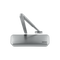 Hoppe ARRONE AR3500 overhead door closer, SSS/SSS Satin Stainless Steel finish, article 87101069