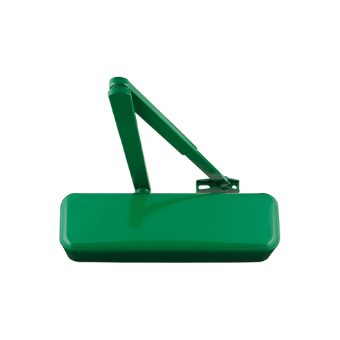 Hoppe ARRONE AR3500 overhead door closer, RAL 6016 Turquoise Green finish, article 87101080