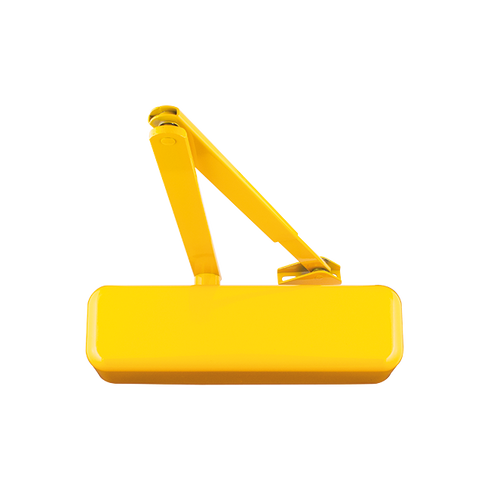 Hoppe ARRONE AR3500 overhead door closer, RAL 1004 Golden Yellow finish, article 87101081
