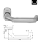 Schuco 210709 Door Handle Cranked - EV1 Silver Coloured
