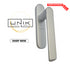Schuco 276737 Handle for Sliding Doors Without cylinder with Silver Tray