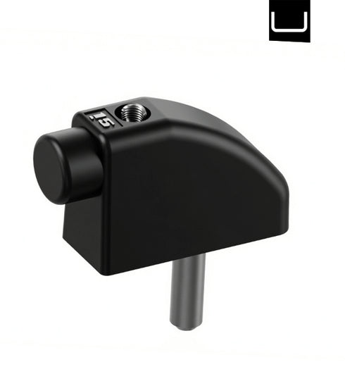 Siegenia HS Sliding and Lift and Slide Patio Door Bumper Stop – Black RAL 9005