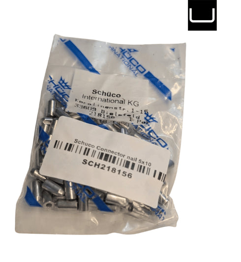 Schüco Connector nail 5x10 | Part No. 218156