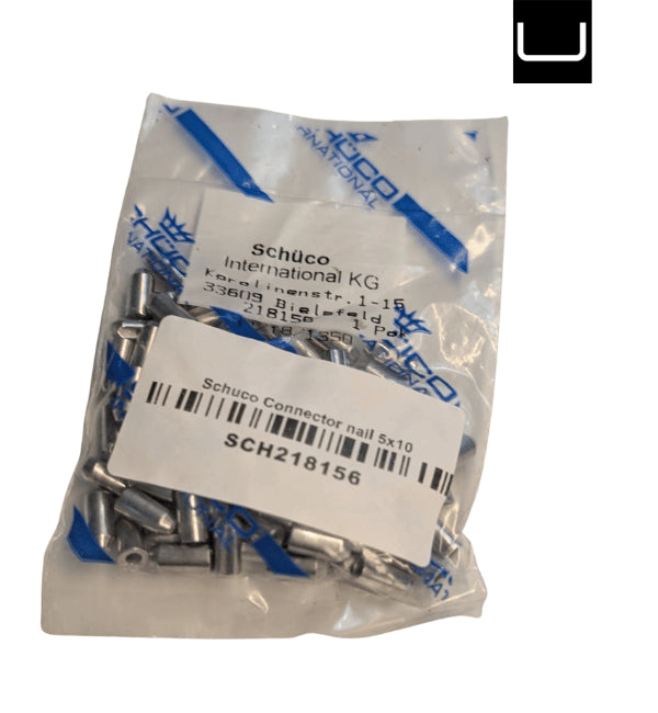 Schüco Connector nail 5x10 | Part No. 218156
