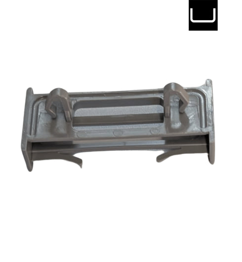 Metal bracket on a white background