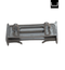 Metal bracket on a white background