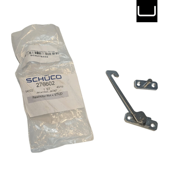 Schüco Limiting stay Det. RH OW | Part No. 276602