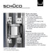 Schuco 240272 VL Band 180 Degree Concealed Hinge -10 No