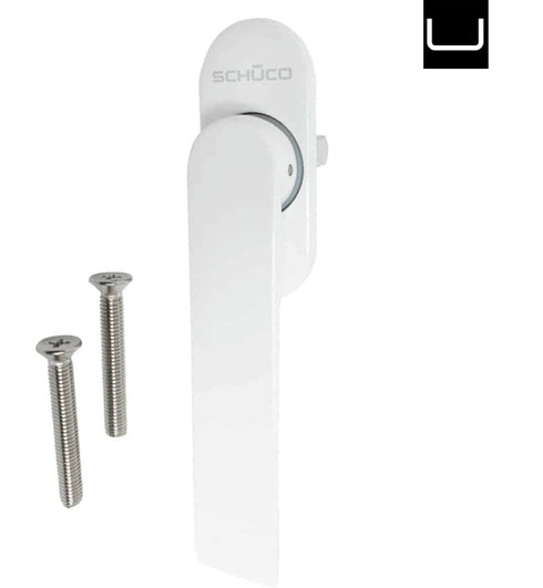 Schuco 240888 Bifold Lever Handle -WHITE - ASS 70FD Bifold Door (Pre-2022)