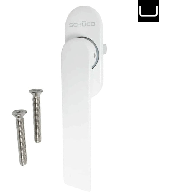 Schuco 240888 Bifold Lever Handle -WHITE - ASS 70FD Bifold Door (Pre-2022)