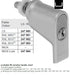 Schuco 247682 Security Push In Window Handle RAL 9010 Pure White