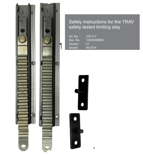 Schuco Trav Safety Tested Limiting Stay - 276317-Pack of Two Pieces-Special Order