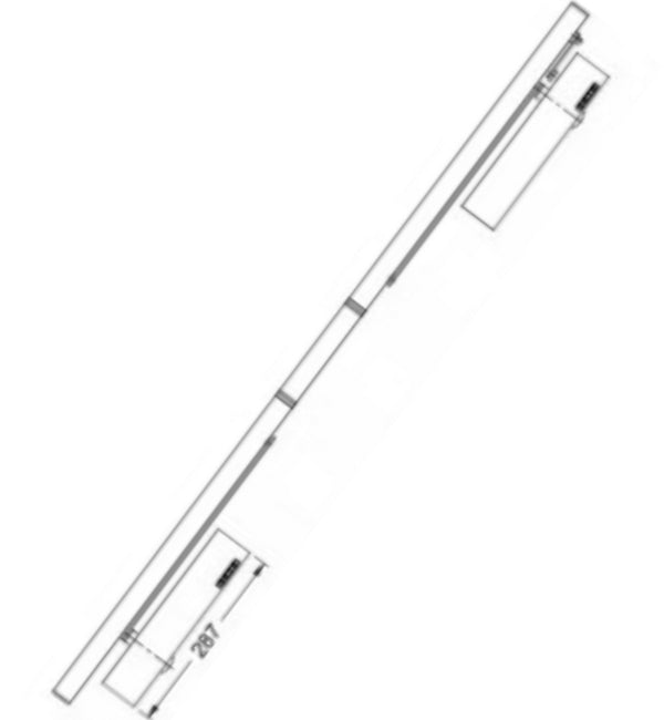Schuco 212885 GEZE Double Door Closer