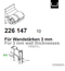 Schuco 226147 Spring Bolt T-Cleat-pack of 10 No