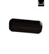 Black rectangular object on a white background