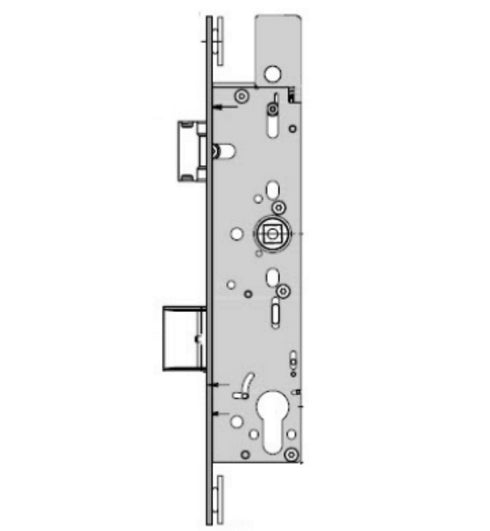 Schuco 241915 Latch and Bolt Lock
