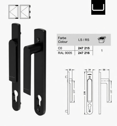 Schuco 247215 Standardgriff