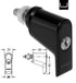 Schuco Lockable Push In Window Handle Short Version