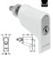 Schuco 247682 Security Push In Window Handle RAL 9010 Pure White