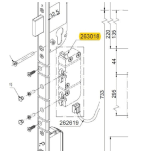 Schuco 263018 A-Opener Electric Motor 12-24V