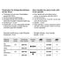 Technical specifications for door handles with 9 mm spindle for panic locks on a white background