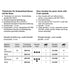 Technical specifications sheet for door handles with 9 mm spindle, including material, color, and order numbers.
