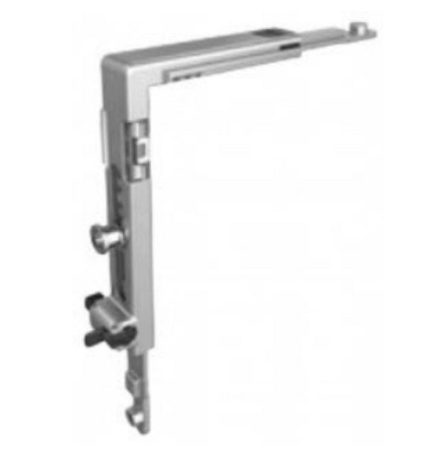 Metal bracket on a white background