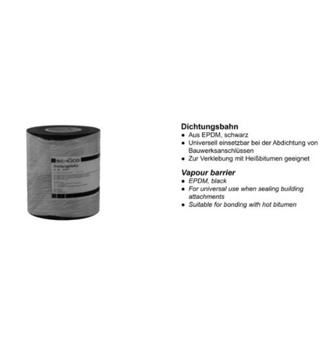 Schuco 298285 EPDM Vapour Barrier - Vapour barr. 1000 0,75-Non Returnable