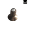 Metal screw on a white background