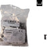 Packaged screws with Schüco labels on a white background