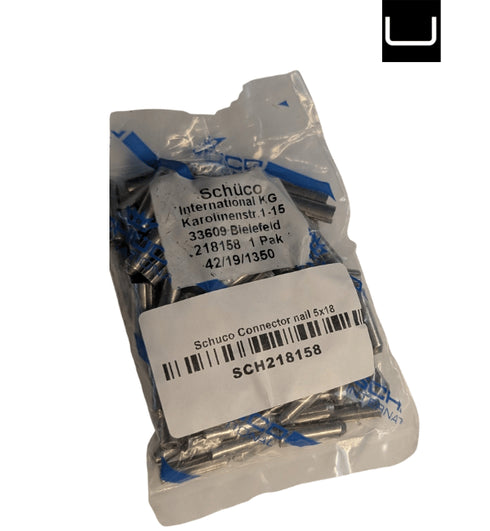 Schüco Connector nail 5x10 | Part No. 218156
